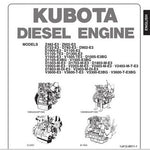 Kubota E3 Series Diesel Engine Operator's Manual - Manual labs