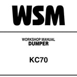 Kubota KC70 Dumper Workshop Service Repair Manual - Manual labs