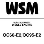 Kubota OC60-E2, OC95-E2 Diesel Engine Workshop Service Repair Manual - Manual labs
