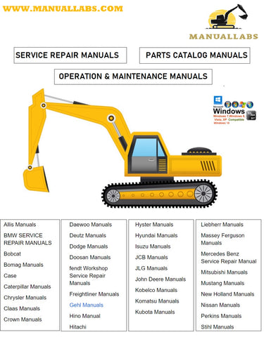 Mustang Skid Steer Loader 320 Parts Catalog Manual (002-10770B) PDF Download - Manual labs