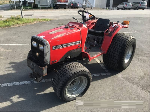 Download PDF for Massey Ferguson MF 1210 COMPACT TRACTOR Parts Catalog Manual S/N 1637266