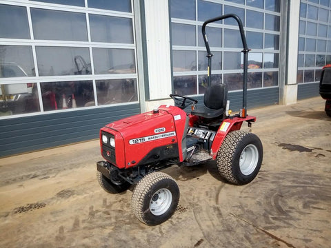 Download PDF for Massey Ferguson MF 1215 COMPACT TRACTOR MECHANICAL Parts Catalog Manual S/N 1637325