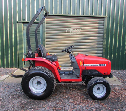 Download PDF for Massey Ferguson MF 1220 COMPACT TRACTOR Parts Catalog Manual S/N 1637267