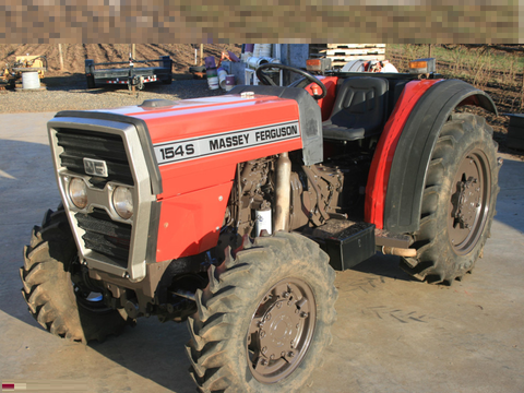 Download PDF for Massey Ferguson MF 154-4S Tractor Parts Catalog Manual