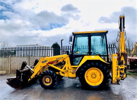 Download PDF for Massey Ferguson MF 50H, HX 60H Tractor, Backhoe, Loader Parts Catalog Manual (Series-S)