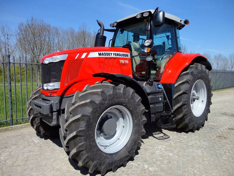 Download PDF for Massey Ferguson MF 7619, 7620, 7622, 7624, 7626 DYNA-6 Tractor Rpeair Time Schedule