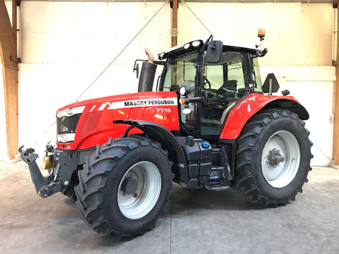 Download PDF for Massey Ferguson MF 7715, 7716, 7718 Dyna-VT Tractor Repair Time Schedule