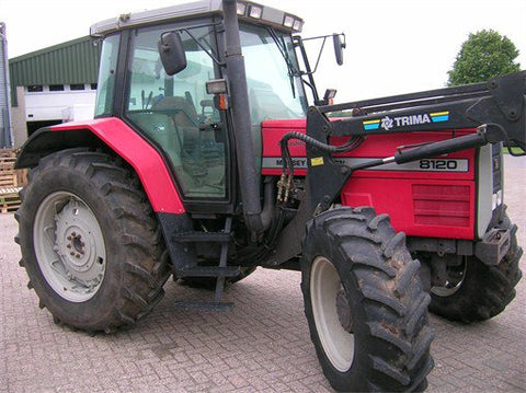 Massey Ferguson MF 8120 Tractor Parts Catalog Manual - Manual labs