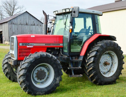 Download PDF for Massey Ferguson MF 8120 Tractor Parts Catalog Manual (1637282)