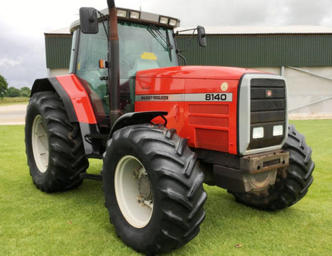 Download PDF for Massey Ferguson MF 8140 Tractor Parts Catalog Manual (1637284)