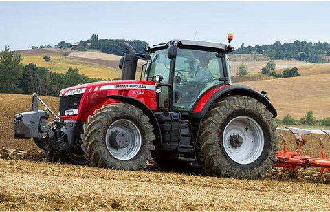 Download PDF for Massey Ferguson MF 8732/8732S Tractor Parts Catalog Manual S/N HB193071-999999