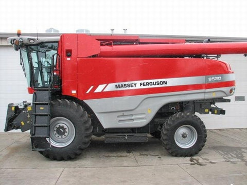 Download PDF for Massey Ferguson MF 9520 Combine Workshop Service Repair Manual S/N AGCM95200EHC 16501 And Up