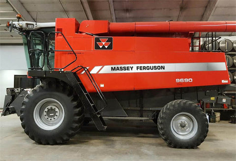Download PDF for Massey Ferguson MF 9690, 9790 Combine Workshop Service Repair Manual