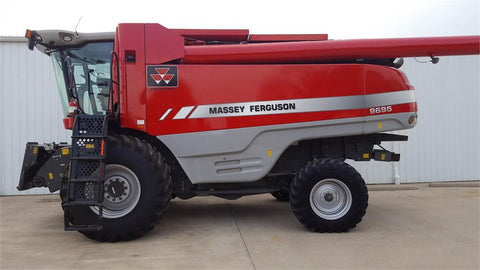 Download PDF for Massey Ferguson MF 9695, 9795 Combine Workshop Service Repair Manual