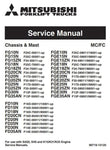 Mitsubishi FG10N, FG15ZN, FG18ZN Forklift Truck Service Repair Manual - Manual labs