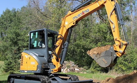 Mustang Compact Excavator Z55, 550Z Service Manual 50940331A 10.2015 - Manual labs