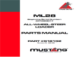 Mustang ML28 Parts Catalog Manual 918132D Download PDF - Manual labs
