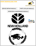 New Holland U80C Front Wheels Service Repair Manual 47447775 - Manual labs
