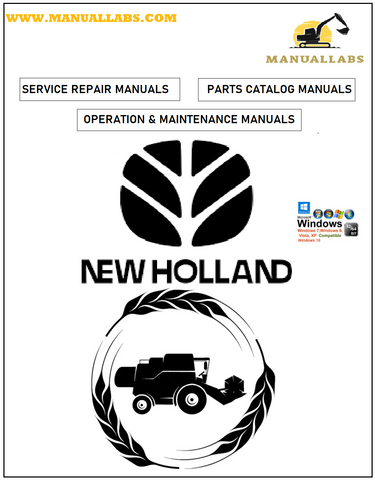 New Holland Combine CL6060, CSX7080 Service Repair Manual 87541665A1 - Manual labs