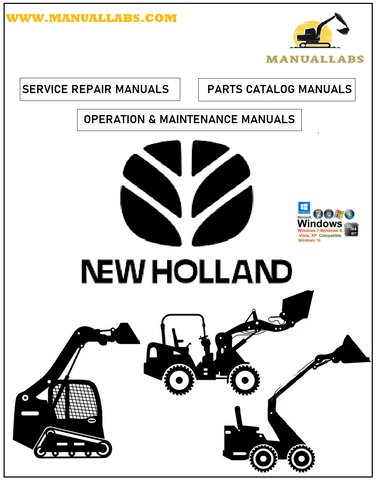 New Holland L218, L220 Tier 4B (final) 200 Series Skid Steer Loader Service Repair Manual 47888411 - Manual labs
