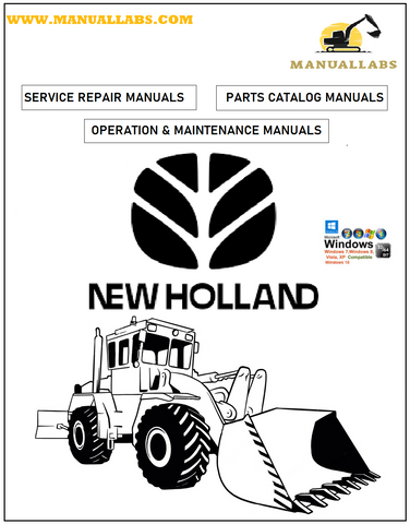 New Holland W190C, W230C Tier 4A (interim) Wheel Loader Service Repair Manual 47865330 - Manual labs
