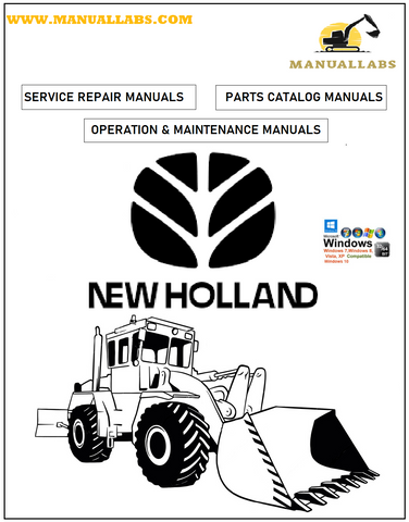 New Holland W190C, W230C Tier 4A (interim) Wheel Loader Service Repair Manual 47865328 - Manual labs
