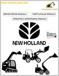 New Holland Crawler Dozer D180C Service Repair Manual 47907878 - Manual labs