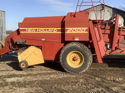 Download PDF For New Holland 2000 Large Square Baler Parts Catalog Manual (8/86-5/94)