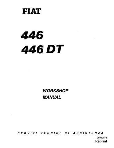 New Holland 446, 55-56, 55-56DT, 60-56, 60-56DT, 65-56, 65-56DT, 70-56 Tractor Service Repair Manual 06910073 - Manual labs