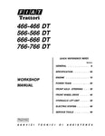 New Holland 466, 66, 666, 766 Tractor Service Repair Manual 06910067 - Manual labs
