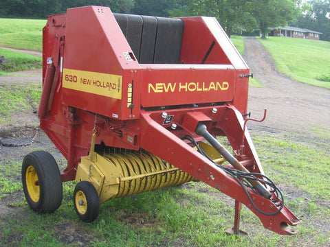 Download PDF For New Holland 630 Round Baler Parts Catalog Manual (4/89-8/95)