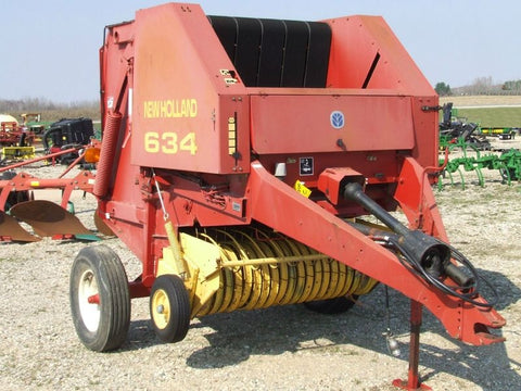 Download PDF For New Holland 634 Round Baler Parts Catalog Manual (9/95-9/98)