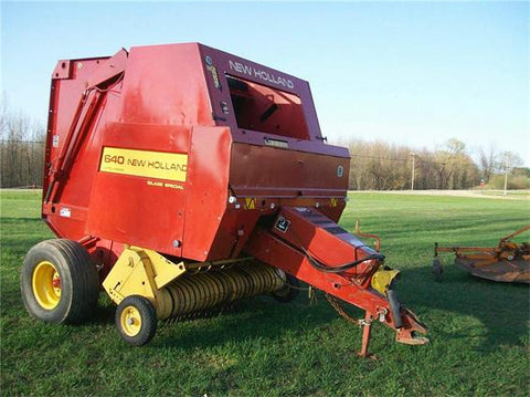 Download PDF For New Holland 640 Round Baler Parts Catalog Manual (1/93-12/95)