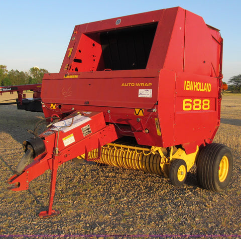 Download PDF For New Holland 688 Round Baler Parts Catalog Manual (8/99-6/02) 