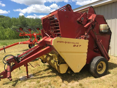 Download PDF For New Holland 847 Round Baler Parts Catalog Manual (12/80-6/84)