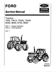 New Holland 8630, 8730, 8830 Tractor Service Repair Manual 40863030 - Manual labs