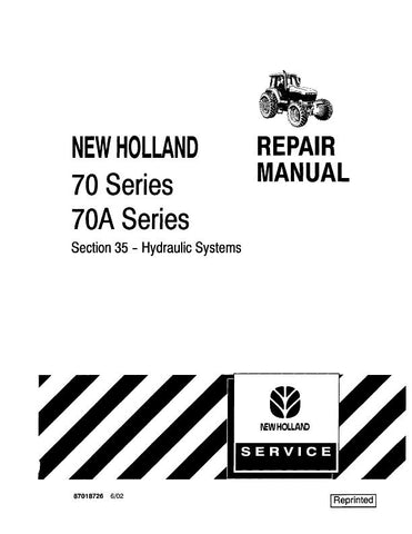 New Holland 8670, 8670A, 8770, 8770A, 8870, 8870A, 8970 Tractor Service Repair Manual 87018722 - Manual labs