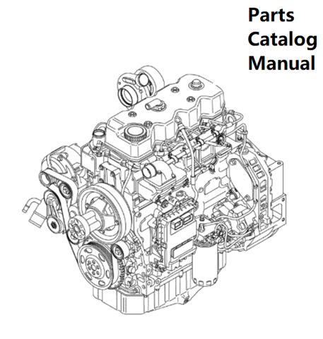 Parts Catalog Manual - New Holland A001 Engine F4HFE413P 5801655811-47426272- PDF Book (Delivery)