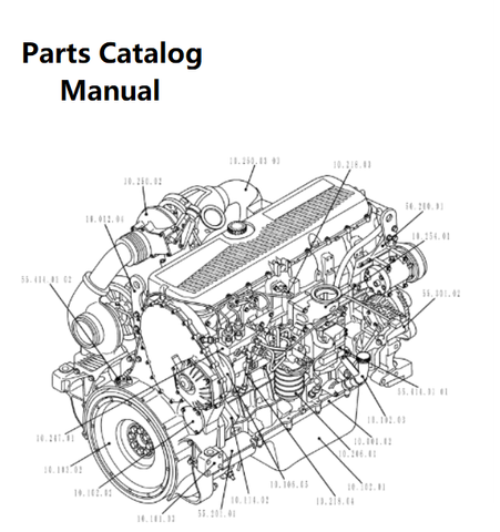 Parts Catalog Manual - New Holland A002 Engine F3DFE613B 504381486-84244003 - PDF File Download  