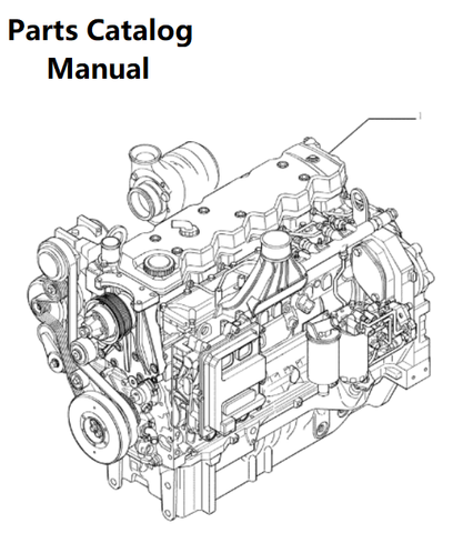 Download Parts Catalog Manual - New Holland A002 Engine F4DFE613E 504375962-84265772 - PDF File 
