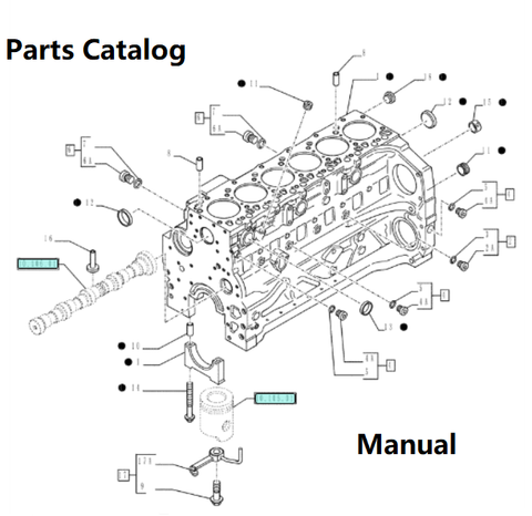 Download Parts Catalog Manual - New Holland A002 Engine F4DFE613F 5043755961-84265770 - PDF File 