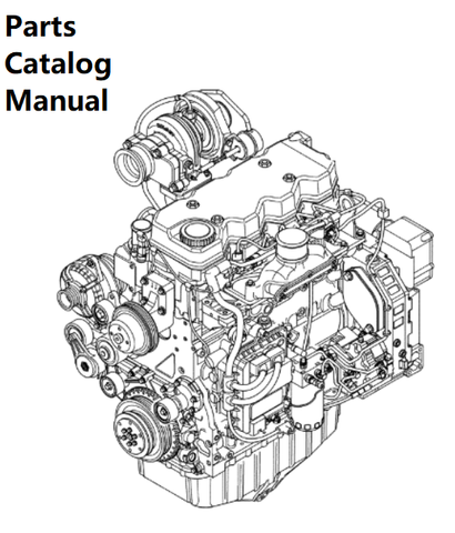 Parts Catalog Manual - New Holland A002 Engine F4HFE413J 504375996-84371227 -  PDF Book (Delivery)