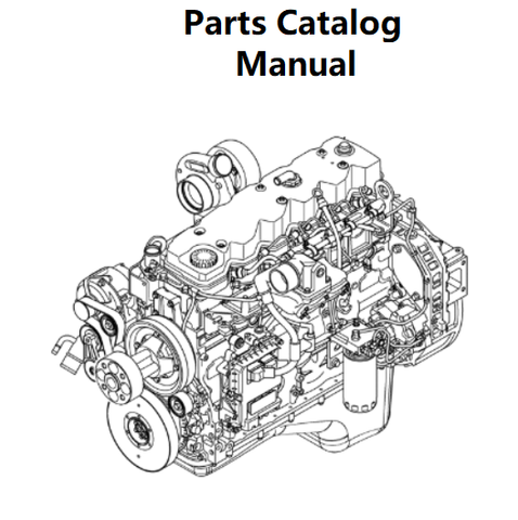 Parts Catalog Manual - New Holland A002 Engine F4HFE613S 504375985-YN02P00080P1 - PDF Book (Delivery)