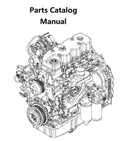 Download Parts Catalog Manual - New Holland A003 Engine F4DFE413C 5801436427-84265766 - PDF File 
