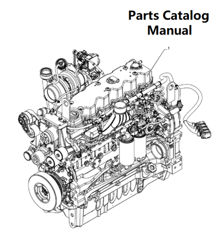 Download Parts Catalog Manual - New Holland A003 Engine F4DFE6132 PN/5041436453-122KW - PDF File 