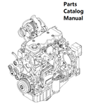 Parts Catalog Manual - New Holland A003 Engine F4HFE413J 5801404986-84371228 - PDF Book (Delivery)