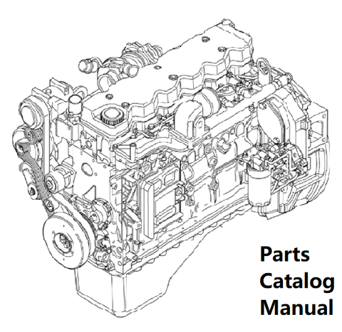 Parts Catalog Manual - New Holland A003 Engine F4HFE6132 5801753676-47541755 - PDF Book (Delivery)