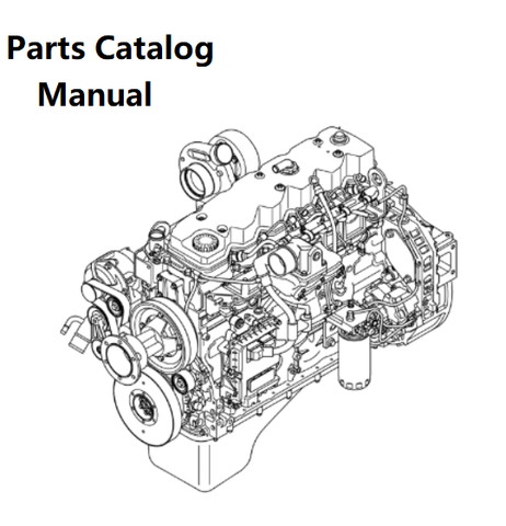 Parts Catalog Manual - New Holland A003 Engine F4HFE613P 504386130-LQ02P00019P1 - PDF Book (Delivery)