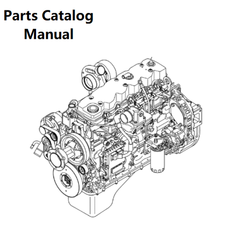 Parts Catalog Manual - New Holland A003 Engine F4HFE613R 504386129-LQ02P00070P1 - PDF Book (Delivery)