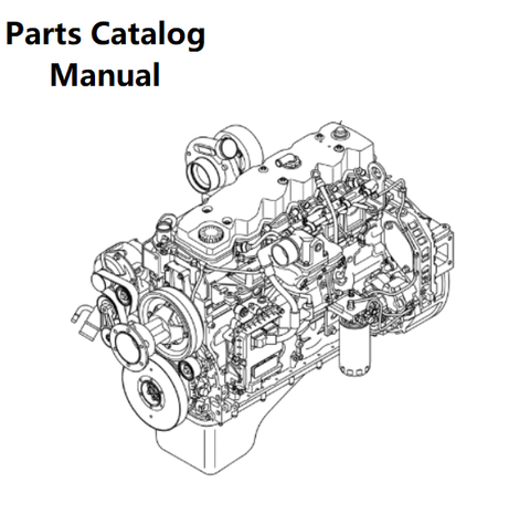 Parts Catalog Manual - New Holland A004 Engine F4HFE613R 5801366310-LQ02P00070P1 - PDF Book (Delivery)